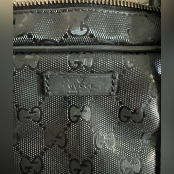 GUCCI Authentic w COA GG  bag missing strap preloved condition w lock key - Picture 3 of 16